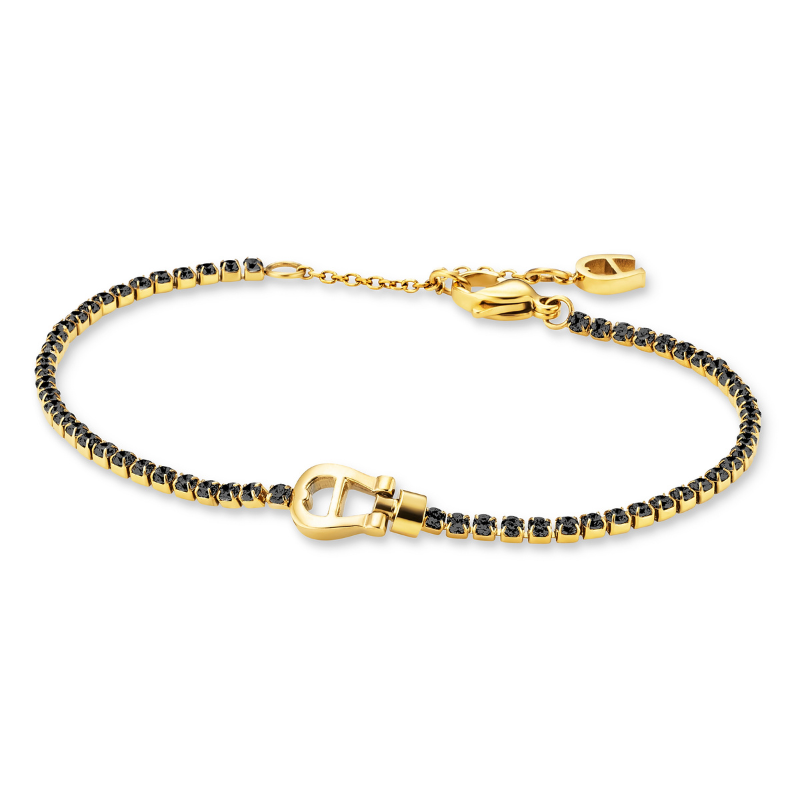 AIGNER IARA GOLD/BLACK BRACELET LADIES AGJ.251151.GKBL