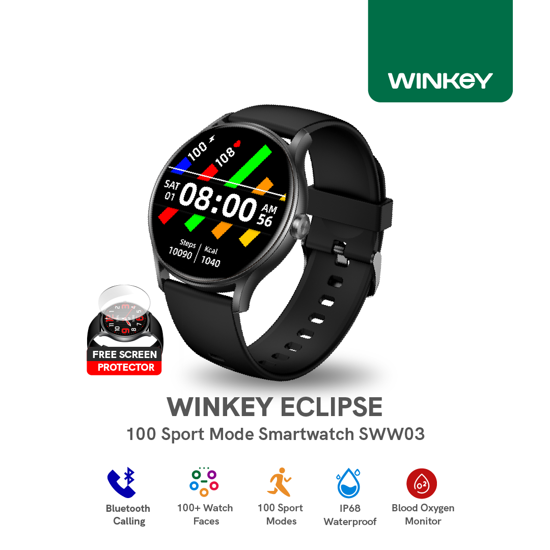 WINKEY Smartwatch Eclipse SWW03 - Black