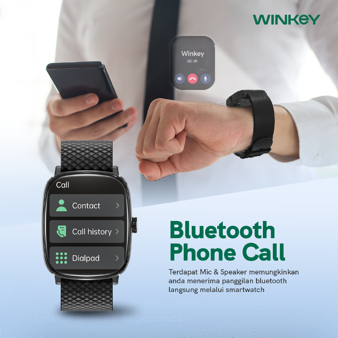 WINKEY Smartwatch Cygnus SWW05 - Black