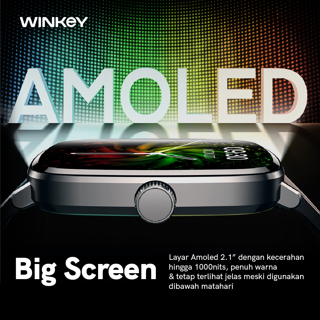 WINKEY Smartwatch Cygnus SWW05 - Black