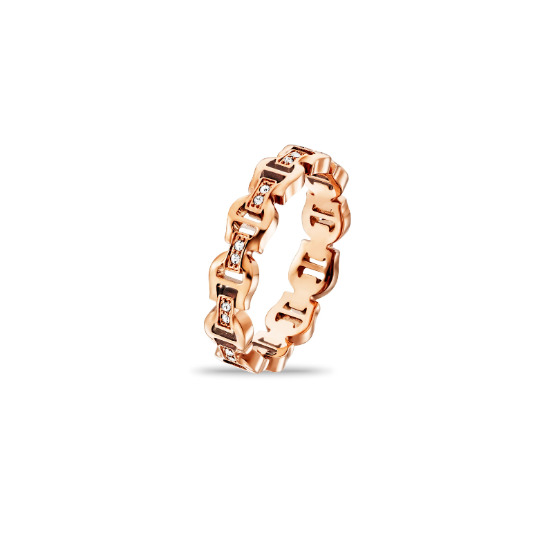 AIGNER ALLEATA ROSE GOLD RING LADIES AGJ.231118.RRN.52