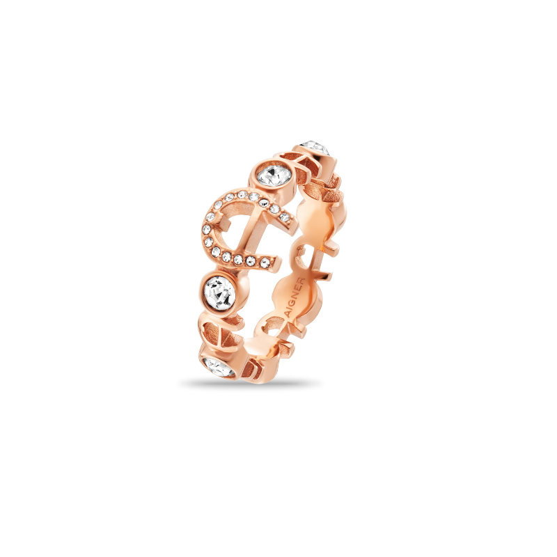 AIGNER EDMEA ROSE GOLD RING LADIES AGJ.241116.RRN.52
