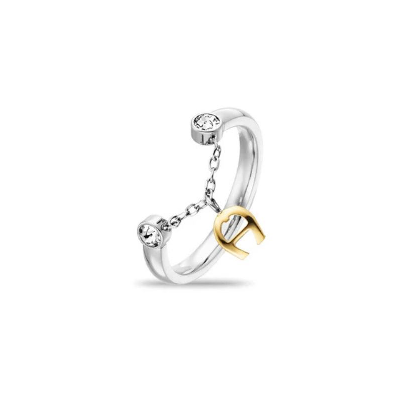 AIGNER JOYA SILVER / GOLD RING LADIES AGJ.251038.GSRN.54