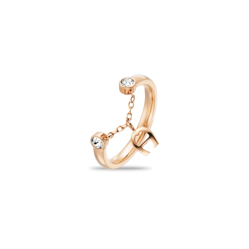 AIGNER ROSE GOLD RING LADIES AGJ.251038.RRN.54