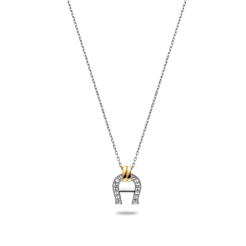 AIGNER GLORIA SILVER / GOLD LADIES NECKLACE AGJ.241090
