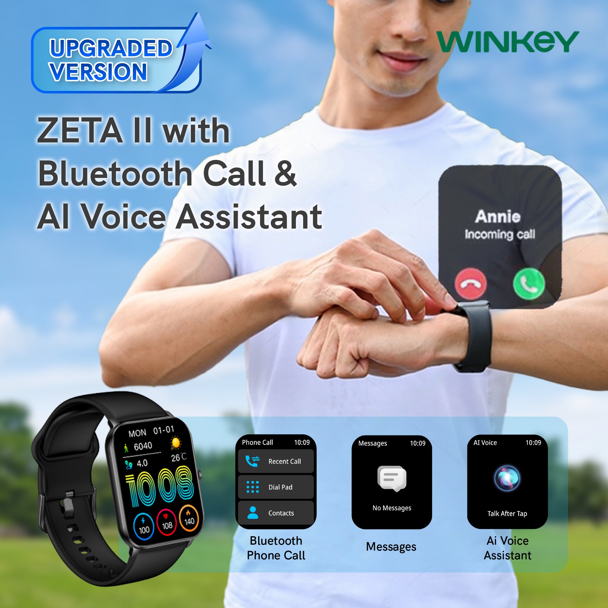 WINKEY Smartwatch ZETA2 SWW02