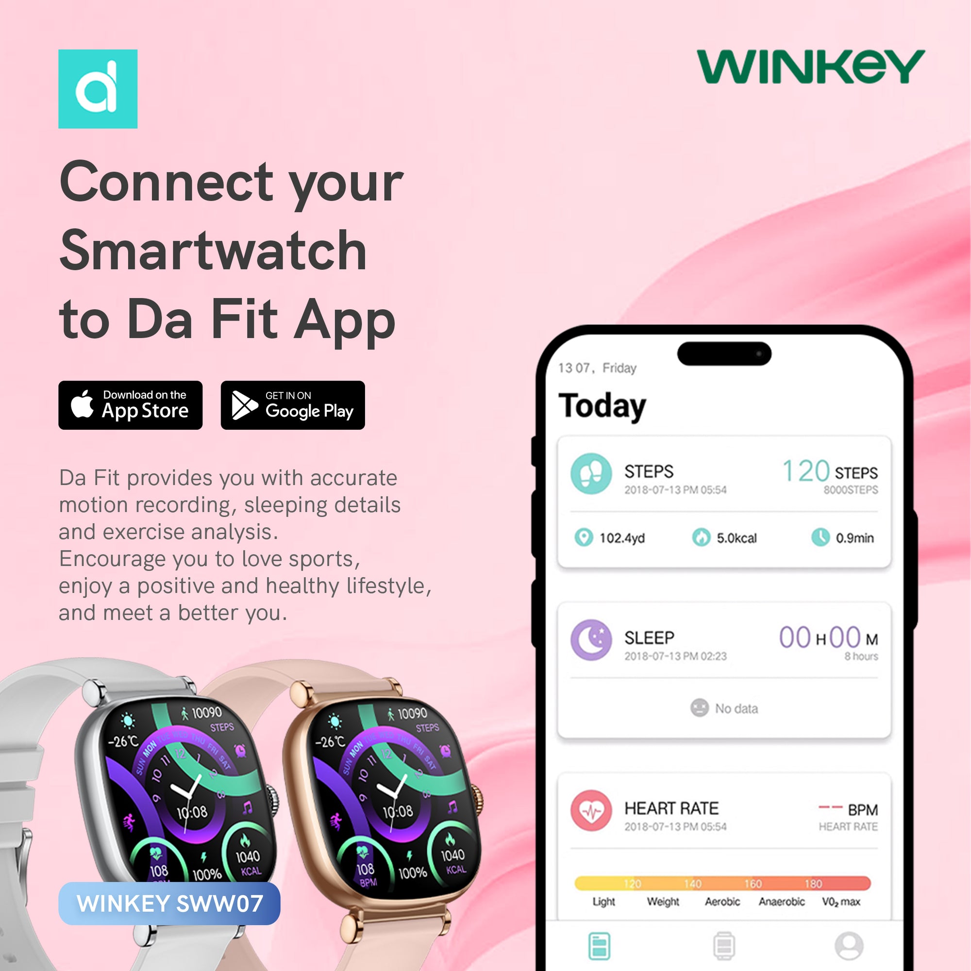 WINKEY Smartwatch Aurora SWW07