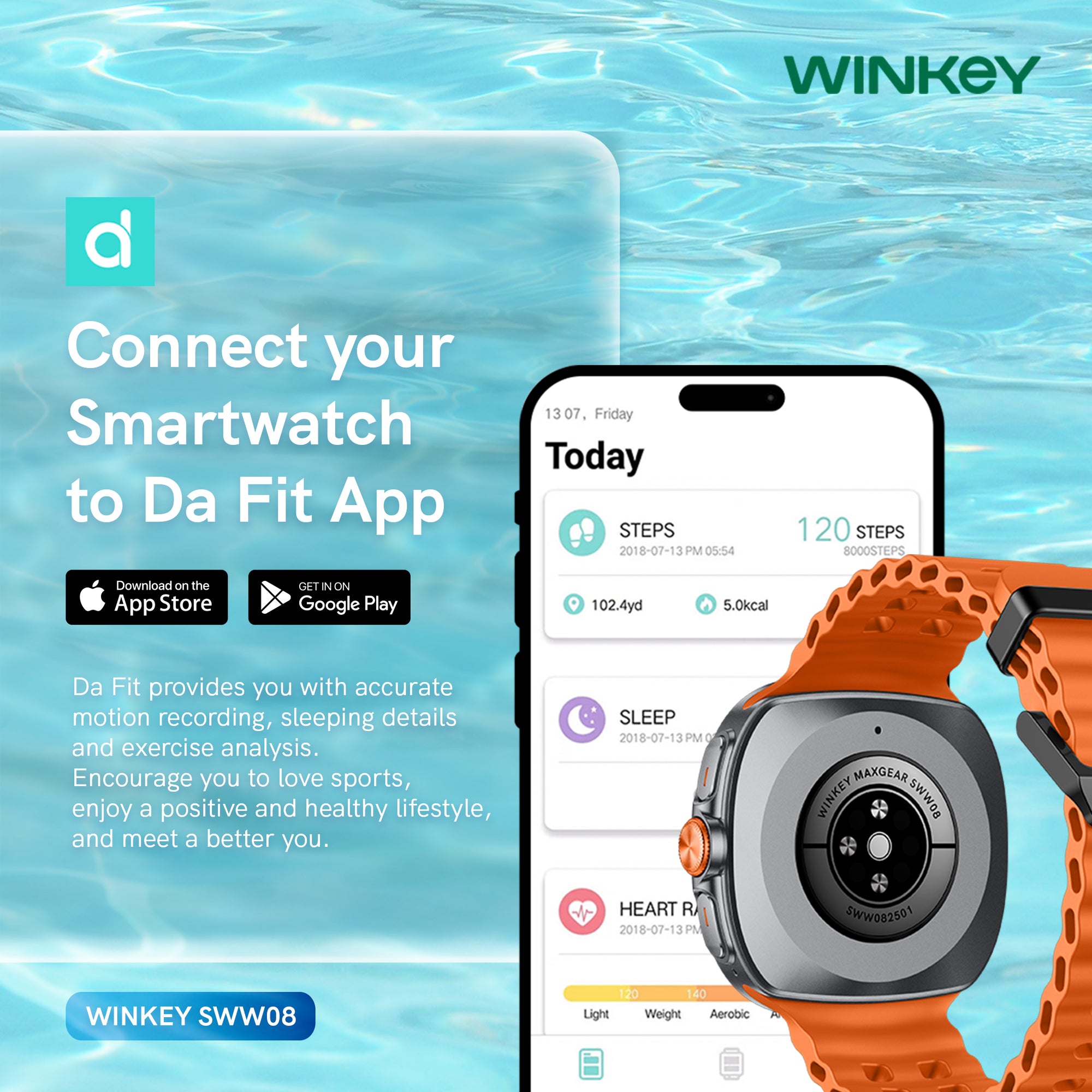 WINKEY Smartwatch MaxGear SWW08
