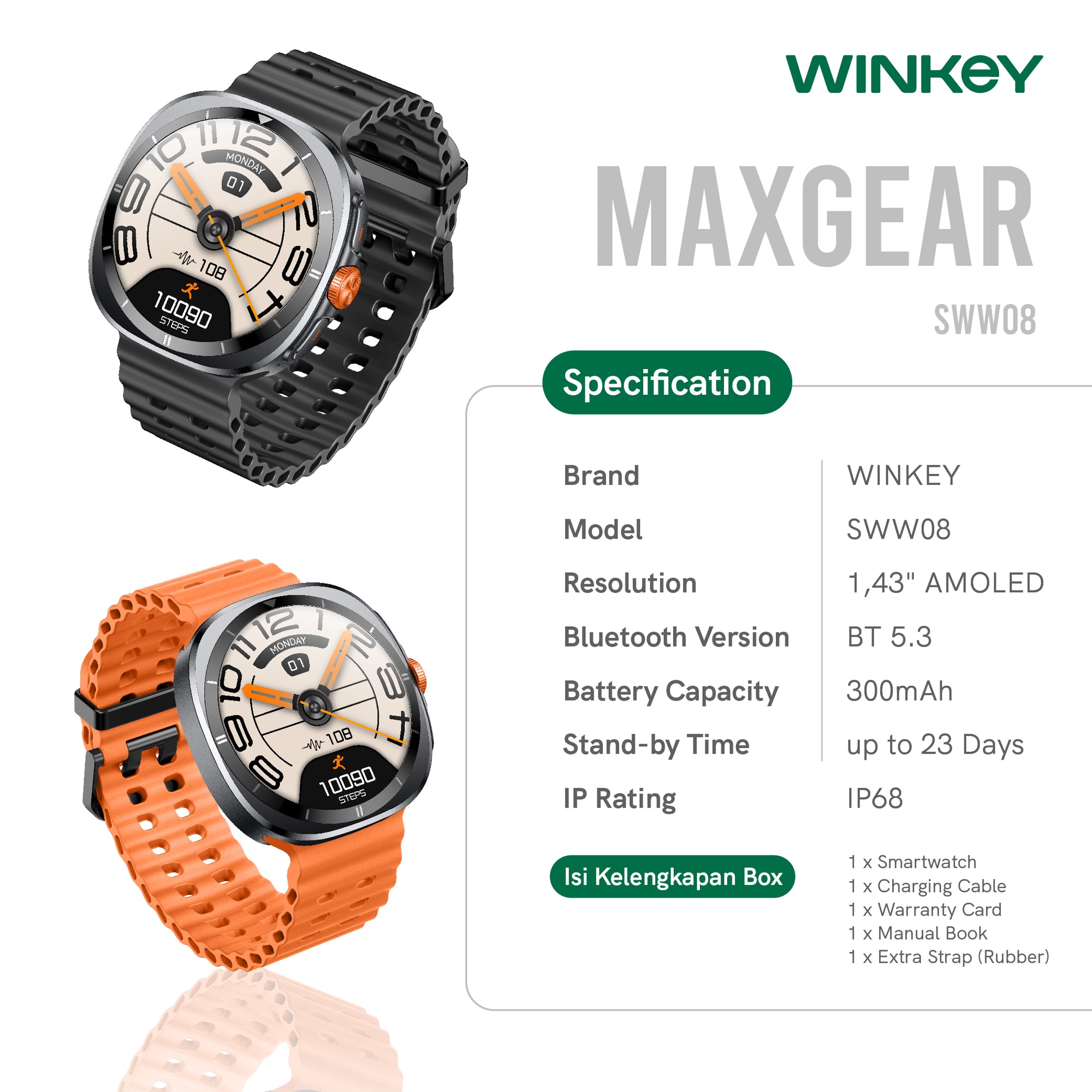 WINKEY Smartwatch MaxGear SWW08