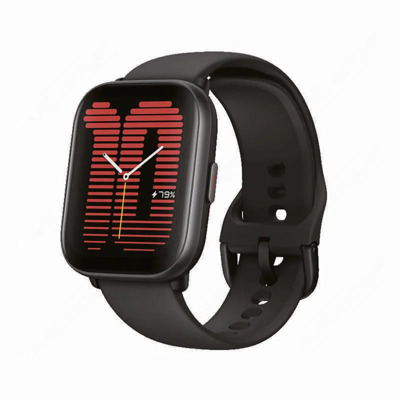 AMAZFIT ACTIVE Smartwatch - Lava Black