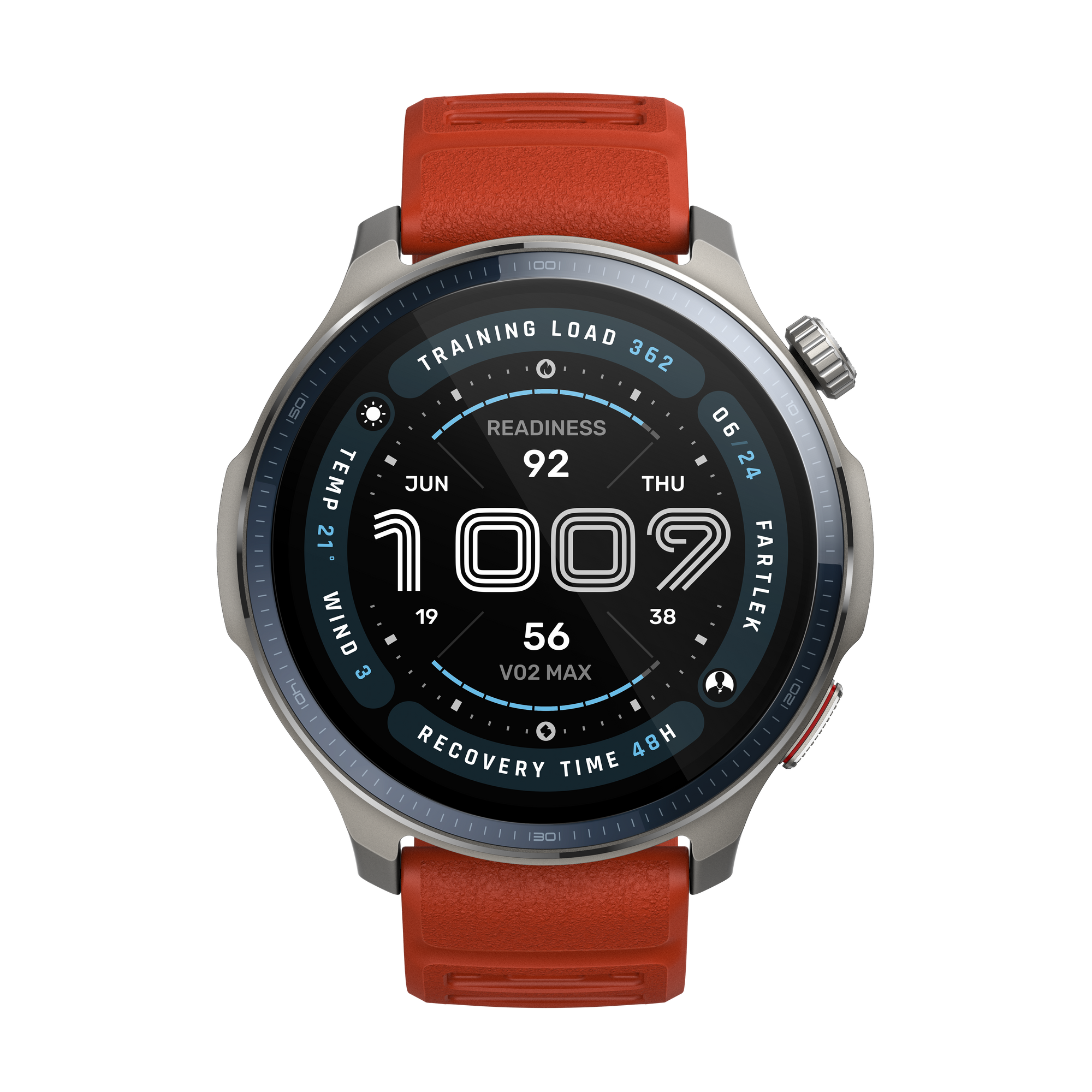 AMAZFIT BALANCE 2 Smartwatch - Lava Red