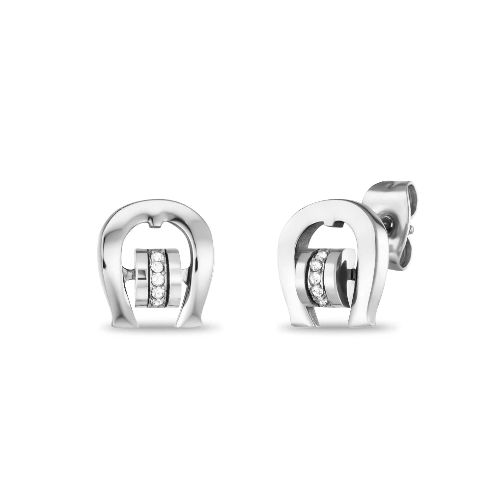 AIGNER TRIAVIA SILVER EARRING LADIES AGJ.231178.SER