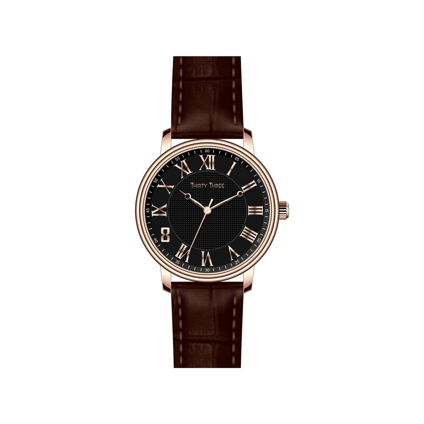 THIRTY THREE WATCH KAKUNODATE LADIES TH2007L - RG03 - L05