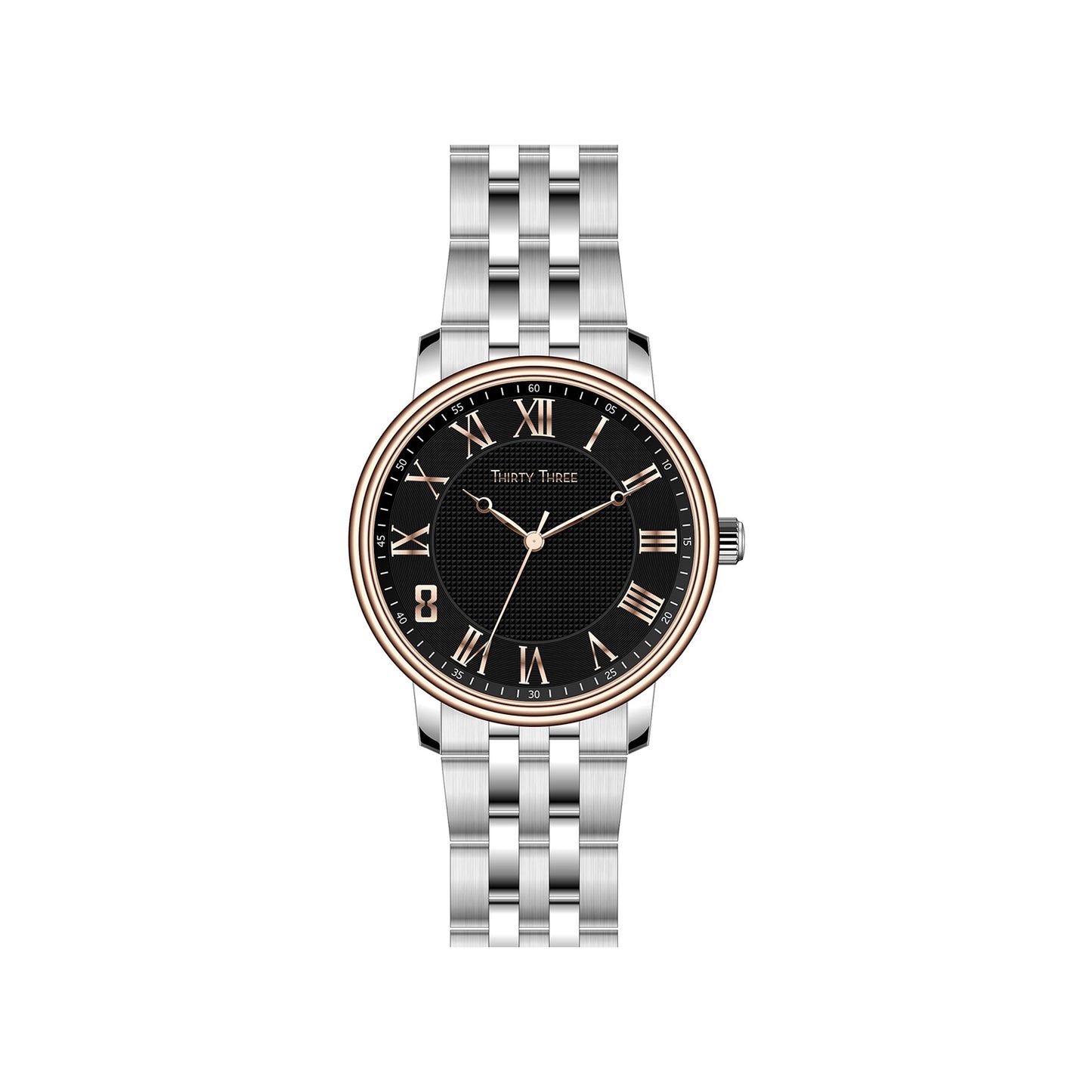 THIRTY THREE WATCH KAKUNODATE LADIES TH2007L-SRG03-S02
