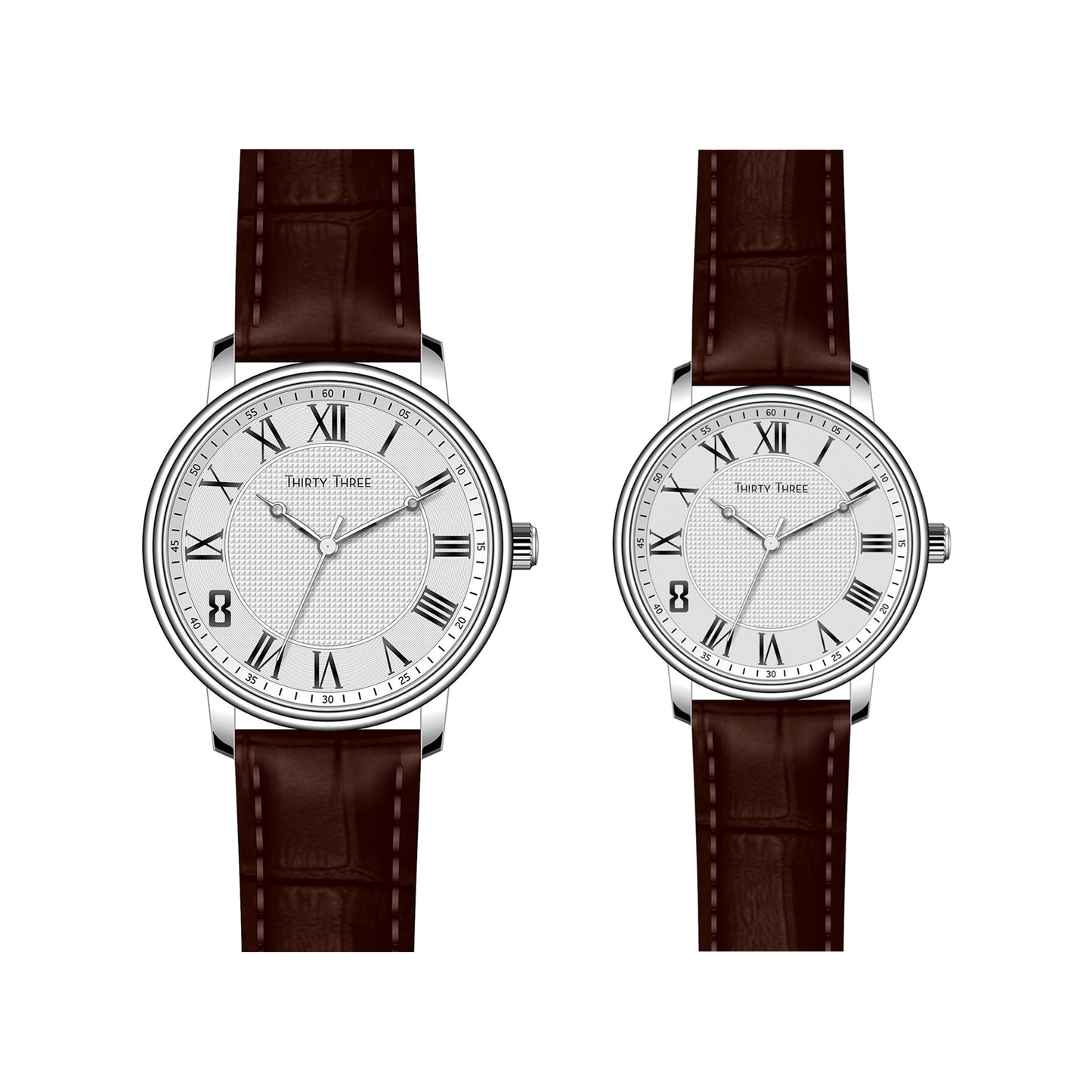 BUY 1 GET 1 JAM TANGAN COUPLE WATCH- TH2007L-S01-L05/TH2007M-S01-L05