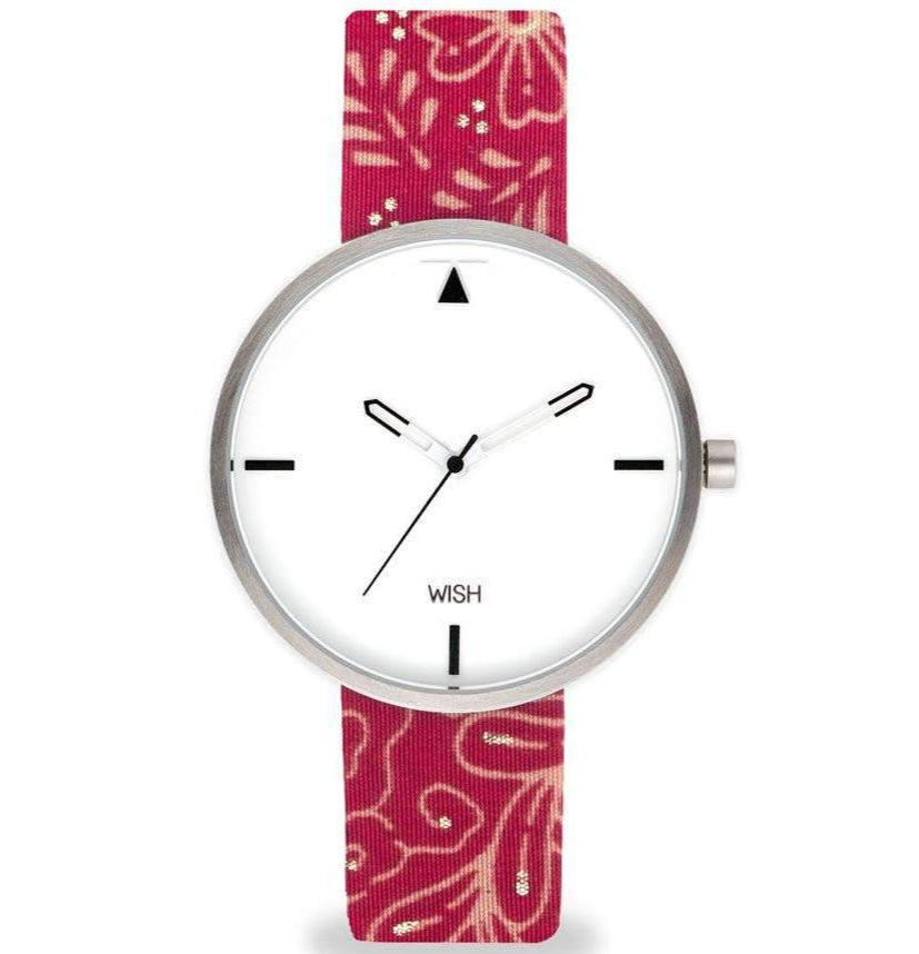 WISH W2001M/07A JAM TANGAN BATIK
