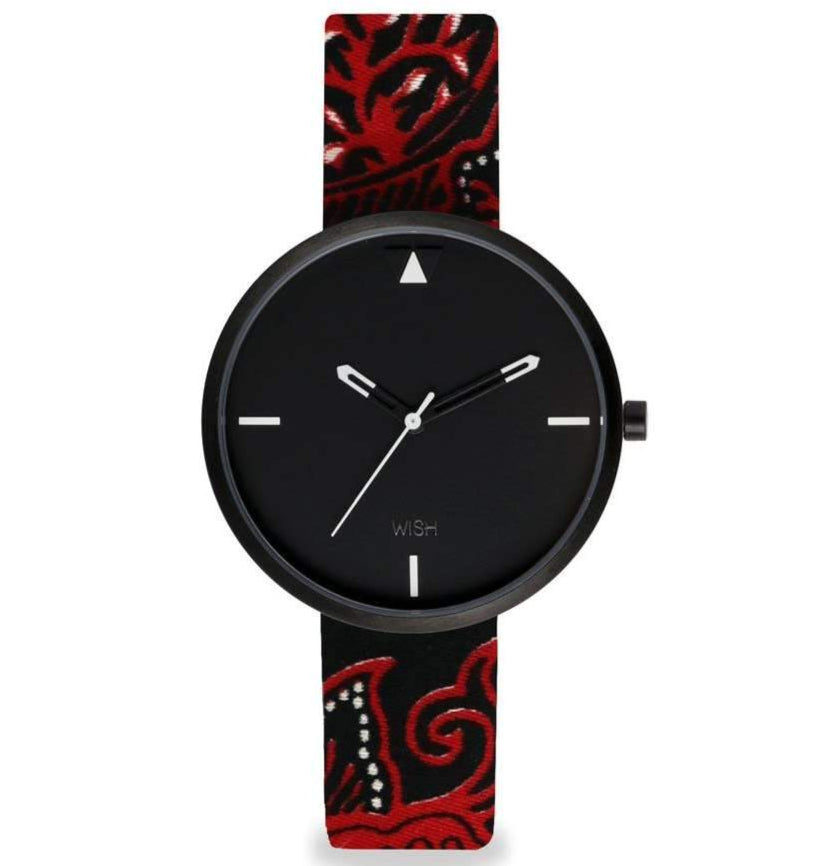 WISH W2002L/07B JAM TANGAN BATIK