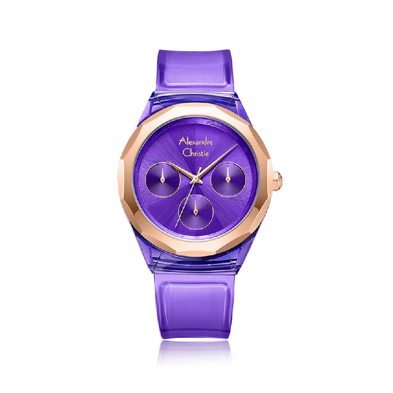 Jam Tangan Wanita Alexandre Christie ACF2808BFRRGPUPU