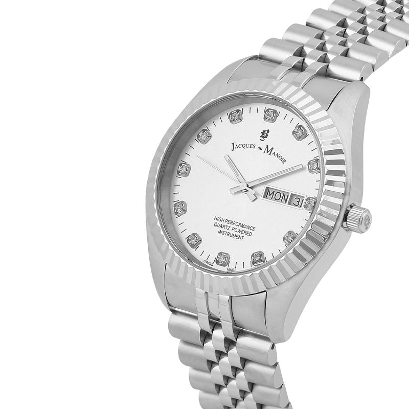Jam Tangan Wanita Jacques du Manoir JDM-JWG00301 Inspiration Day Date