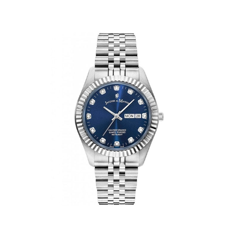 Jam Tangan Wanita Jacques du Manoir JDM-JWG00302 Inspiration Day Date