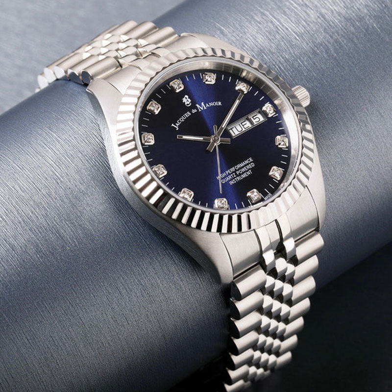 Jam Tangan Wanita Jacques du Manoir JDM-JWG00302 Inspiration Day Date