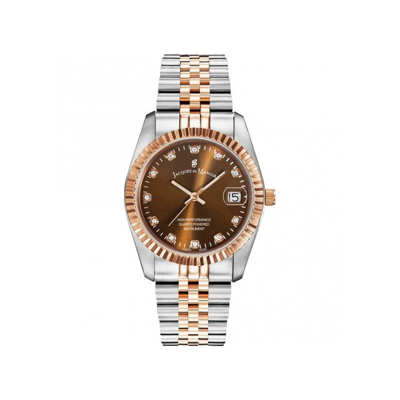 Jam Tangan Wanita Jacques du Manoir JDM-JWG00307 Inspiration Day Date
