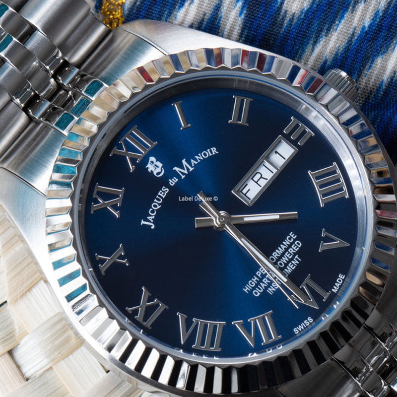 Jam Tangan Wanita Jacques du Manoir JDM-JWG00402 Inspiration Day Date