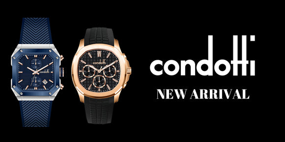 [NEW ARRIVAL] CONDOTTI DRAGO DAN EDMONDO SIAP DOMINASI PASAR JAM TANGAN INDONESIA