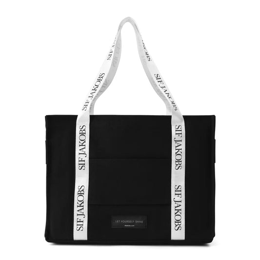🎁 SIF JAKOBS - Tote Bag Black & White (100% off)