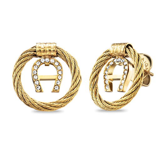 AIGNER CIRENA GOLD EARRING AGJ.251116.GER