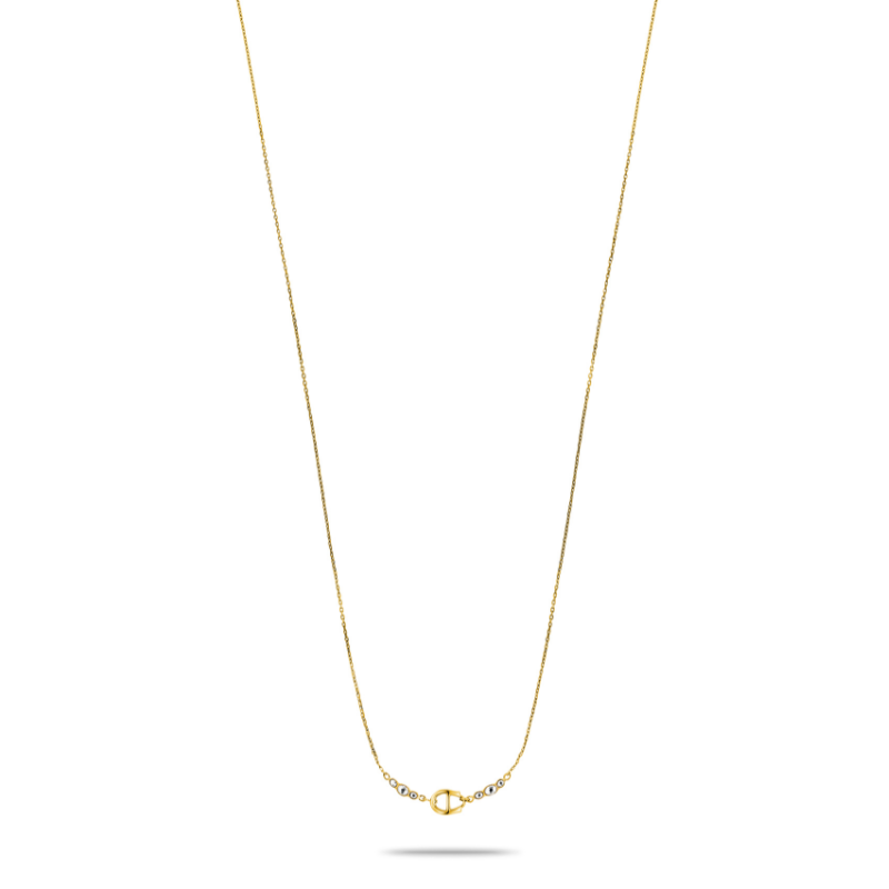 AIGNER IVA GOLD SHORT NECKLACE LADIES AGJ.251139.GNL