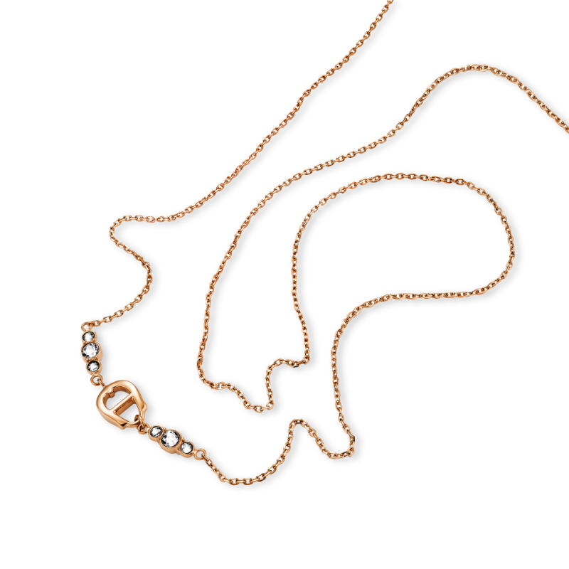 AIGNER IVA ROSE GOLD SHORT NECKLACE LADIES AGJ.251139.RNL