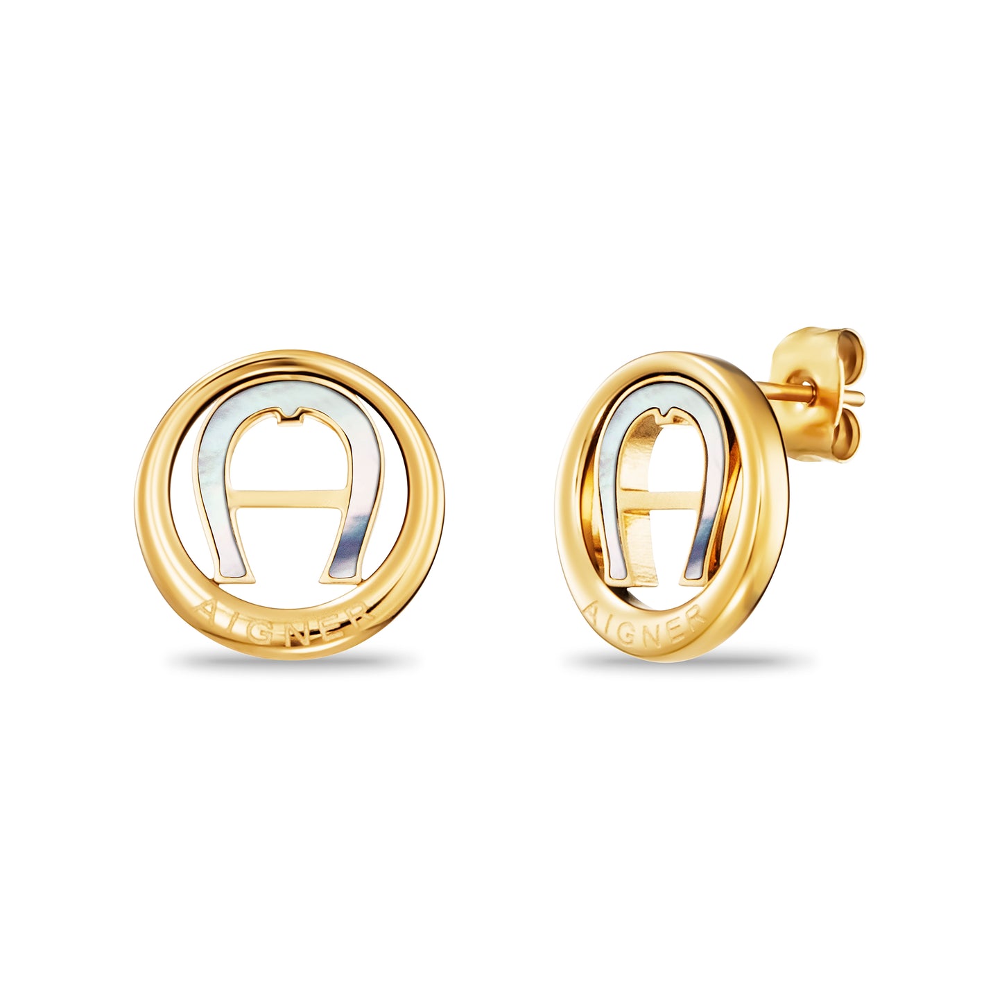 AIGNER ANGELICA GOLD EARRING LADIES AGJ.231103