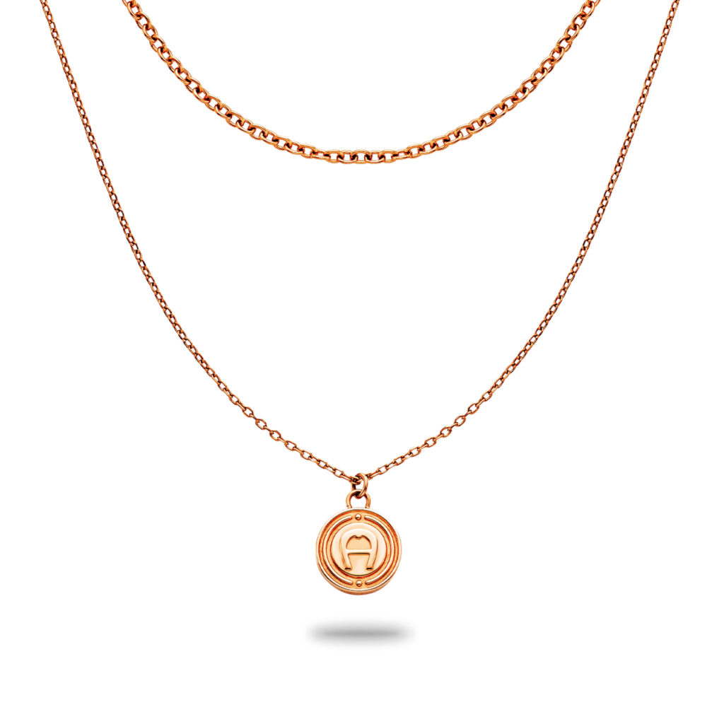 AIGNER DORIA ROSE GOLD LADIES NECKLACE AGJ.231184.RNL