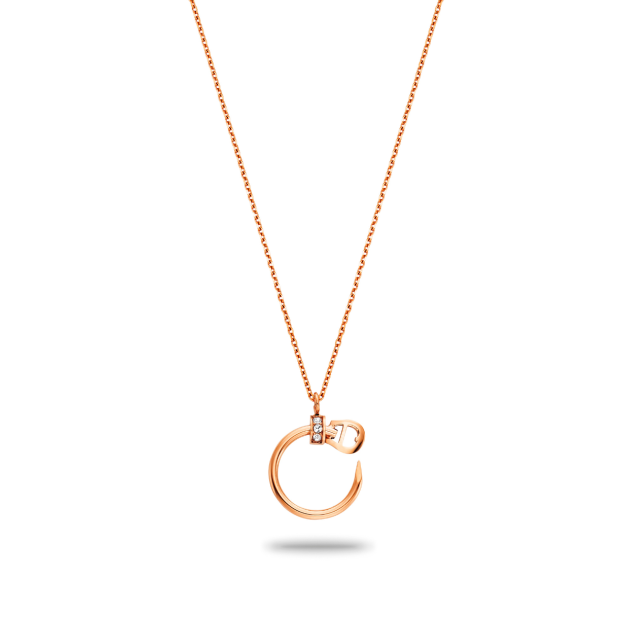 AIGNER MATILDA ROSE GOLD NECKLACE LADIES AGJ.241007.RNL