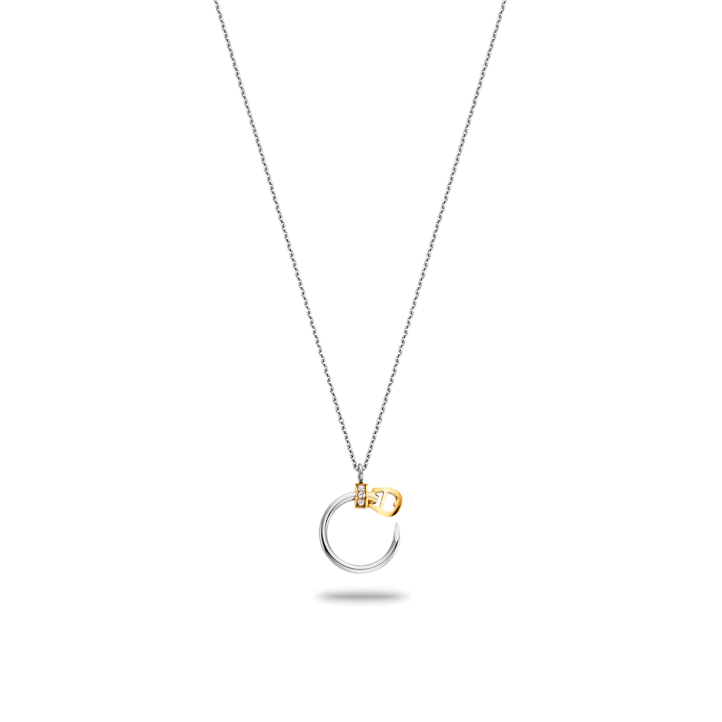 AIGNER MATILDA SILVER / GOLD NECKLACE LADIES AGJ.241007.SGNL