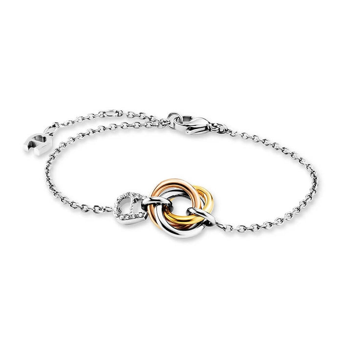 AIGNER BELORA SILVER / GOLD BRACELET LADIES AGJ.251027.STBL
