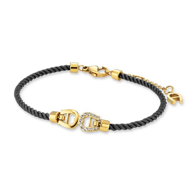 AIGNER COLINA DUE GOLD/BLACK BRACELET LADIES AGJ.251159.GBL.1