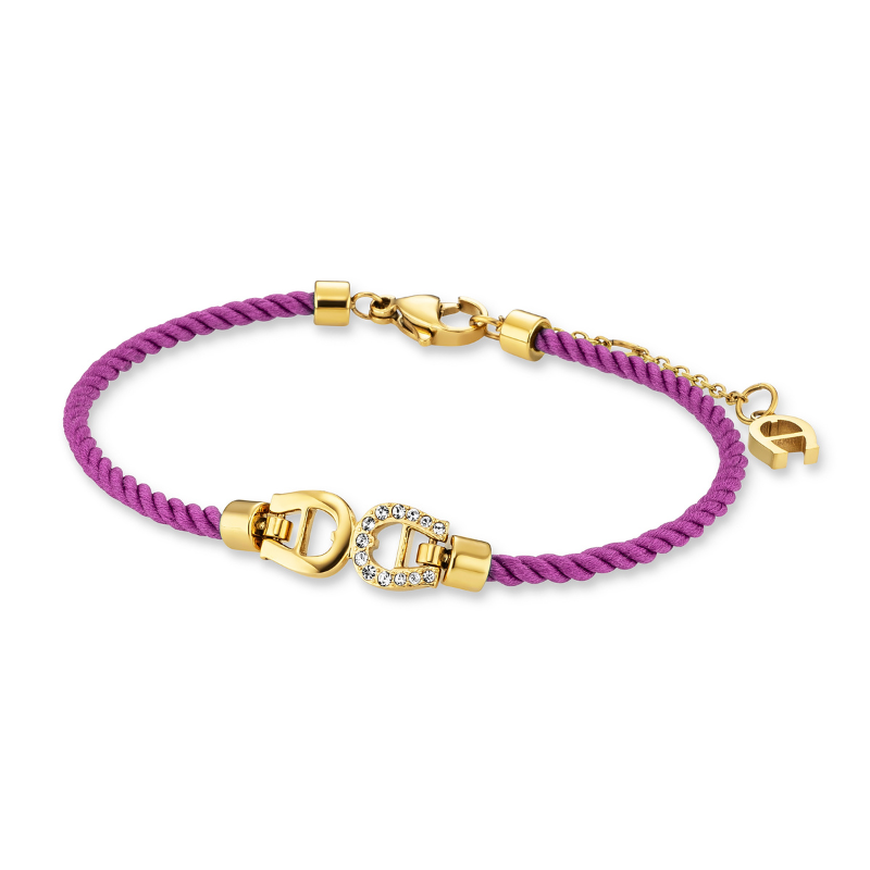 AIGNER COLINA DUE GOLD/PURPLE BRACELET LADIES AGJ.251159.GBL.3