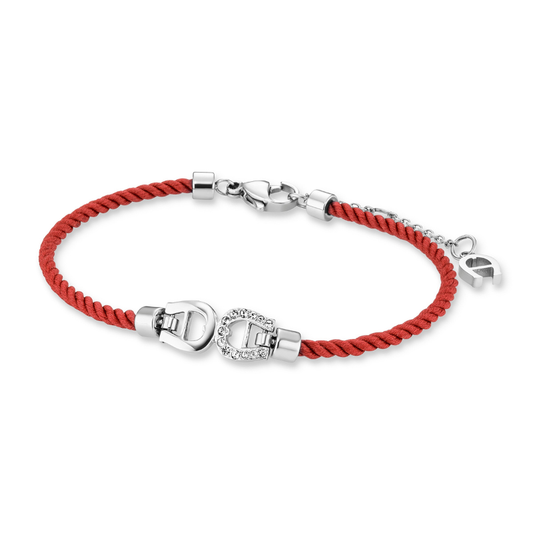 AIGNER COLINA DUE SILVER/RED BRACELET LADIES AGJ.251159.SBL.5