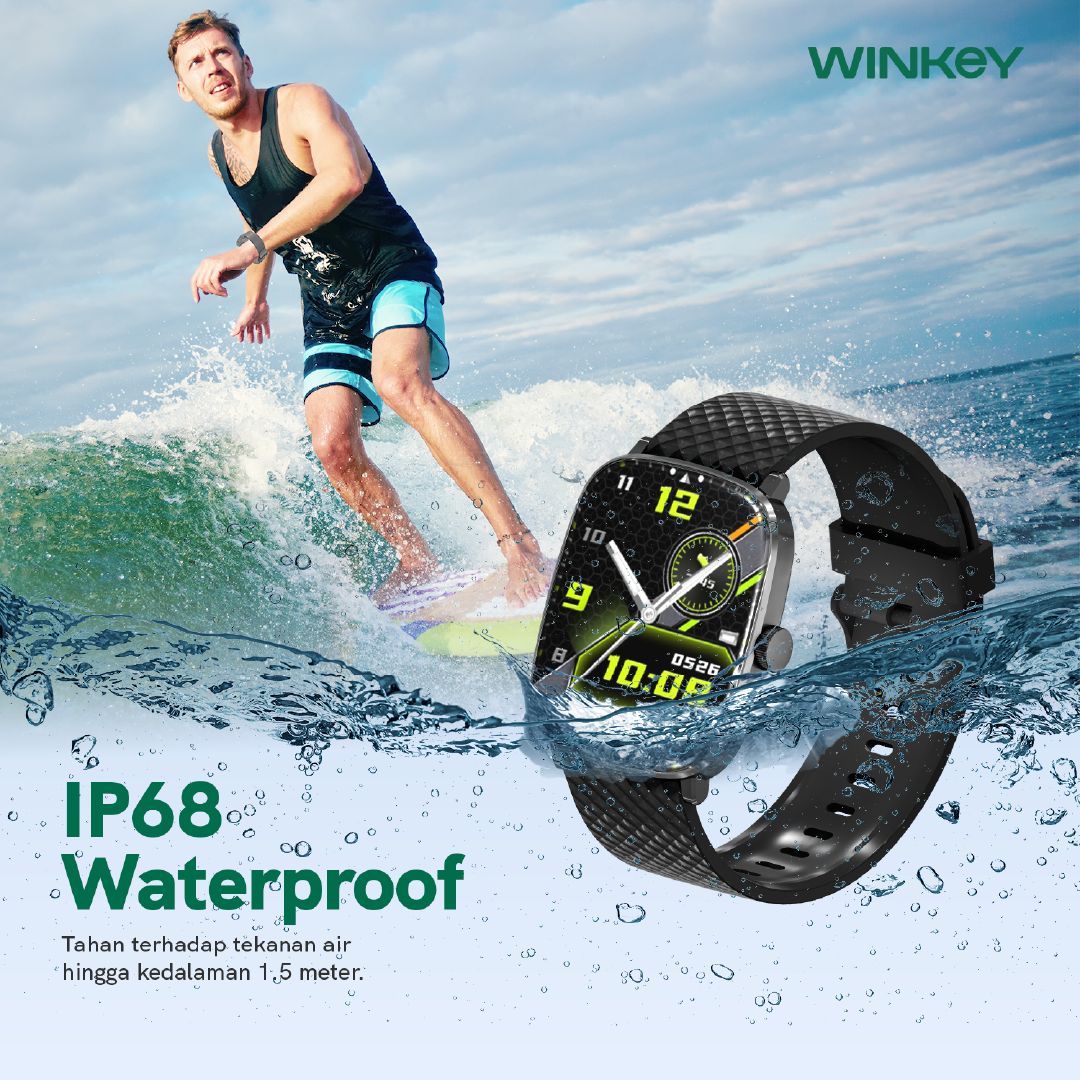 WINKEY Smartwatch Cygnus SWW05 - Black