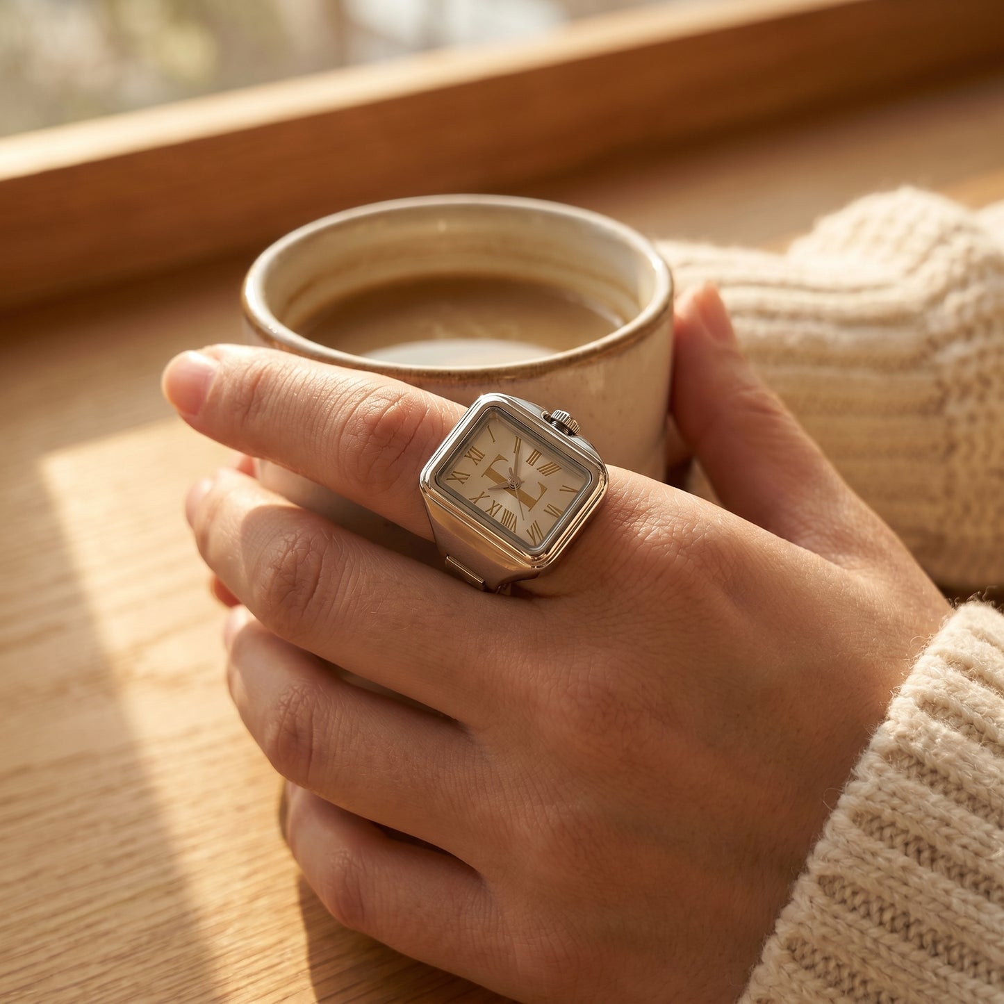 ELLE Ring Watch EL012-5S02R02