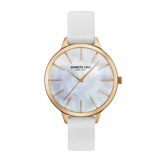 jam tangan pria KENNETH COLE KC15056001 dengan tali stainless steel dan desain elegan warna silver.