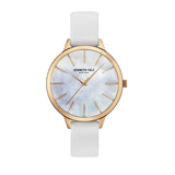 jam tangan pria KENNETH COLE KC15056001 dengan tali stainless steel dan desain elegan warna silver.