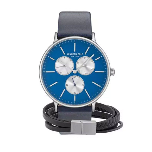 Box set KENNETH COLE KCNY14946024 berisi jam tangan wanita rose gold dan aksesori elegan dalam kemasan eksklusif.