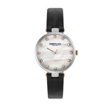 Jam tangan wanita KENNETH COLE KCNY50257001 dengan tali mesh stainless steel dan dial minimalis elegan.

