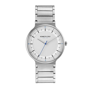 Jam tangan wanita KENNETH COLE KCNY50381001 dengan tali kulit dan dial minimalis bergaya elegan.