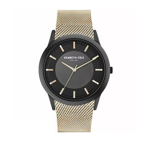 Jam tangan Kenneth Cole KCNY50566002 dengan desain modern, stainless steel, dan dial abu-abu yang elegan
