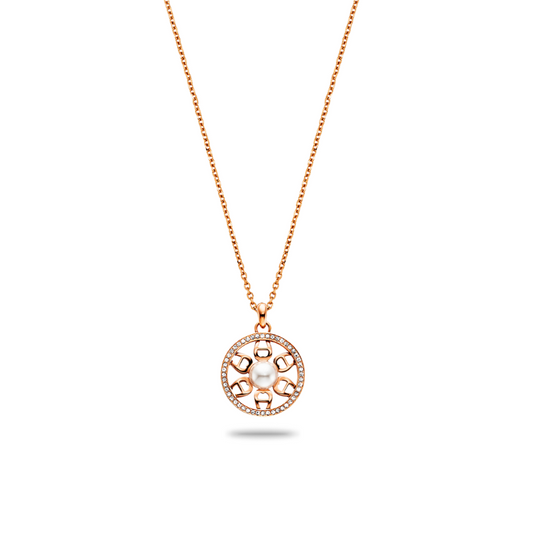 AIGNER COSTANZA ROSE GOLD NECKLACE LADIES AGJ.241013.RNLX