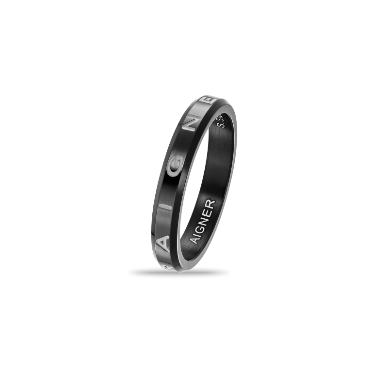 AIGNER OTTAVIA BLACK RING GENTS AGJ.241047.K2RN.60